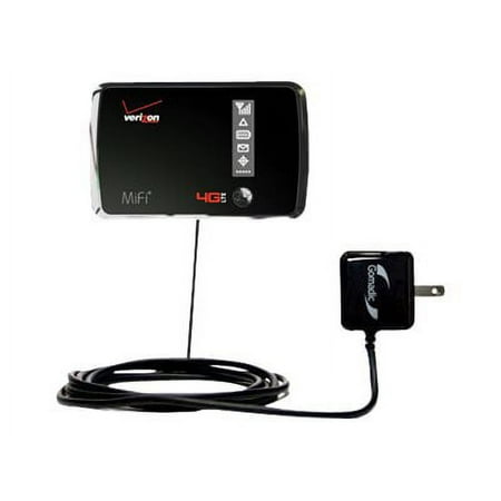Gomadic Intelligent Compact AC Home Wall Charger - Power adapter - 10 Watt - for Verizon Wireless Jetpack 4G LTE mobile hotspot MiFi 4510L; Jetpack MiFi 4510L