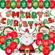 thumbnail image 2 of Kit Arco de Globos Navideños - Arco Navideño con Globos Navideños Verdes, Rojos y Blancos - Globos Foil JAMW Sencillez, 2 of 5
