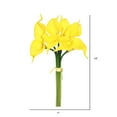 thumbnail image 2 of Vickerman 14'' Artificial Yellow Calla Lily. Eight stems per pack., 2 of 3