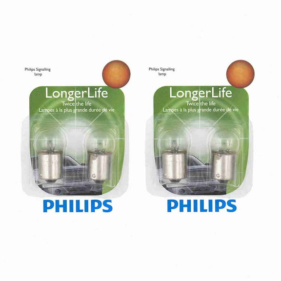 2 pc Philips 631LLB2 Long Life Multi Purpose Light Bulbs