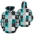 thumbnail image 3 of Sudadera con capucha con estampado 3D de Pickleball para hombres y mujeres, ropa informal, sudaderas deportivas, sudaderas holgadas de alta calidad, 3 of 5