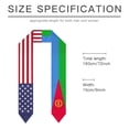 thumbnail image 5 of Eritrea & USA United States Flag Shawl Sash Stole Graduation Shawls Wraps Scraf For International Study, 5 of 5