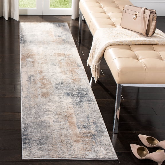Safavieh Invista Maxwell Abstract Runner Rug, Cream/Gray, 2' x 8'