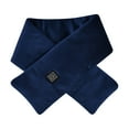 thumbnail image 4 of UTSJKR 2 PC Intelligent Electric Heated Scarf 2025 Stylish Portable Rechargeable Neck Warmer Electric Heating Pad Neck Heat Wrap Navy, 4 of 4