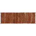 thumbnail image 2 of HF by LT Tucson Leather Buffet Table Runner, 18 x 96 inches, Brown, 2 of 3