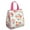 Pioneer Flower Floral-3, variant on Pioneer Flower Floral Print Pattern Insulated Lunch Bag for Women & Adults,Large Portable Soft Cooler Lunch Bag,Thermal Food Storage Tote with Pearl Cotton,8.66L,8.75x5.75x9.5 Inch