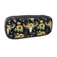 thumbnail image 2 of Lsque Printed Big Capacity PU Leather Pencil Case Large Pencil Pouch Stationery Pen Bag Pencil Holder for Teen, 2 of 6