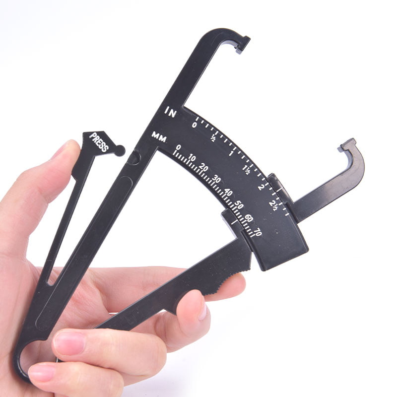 Body Fat Caliper Mass Tape Weight Loss Measuring Body Skinfold Health Care Tools 
