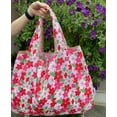 thumbnail image 7 of Wrapables Large Foldable Tote Nylon Reusable Grocery Bags, Sakura, 7 of 7