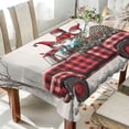 thumbnail image 4 of Ryvnso Gnomes on Truck Rectangle Table Cloth Tablecover Dinning Tablecloth 60"x90", 4 of 8