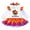2PCS Happy Halloween Pumpkin, variant on WIBACKER My 1st Halloween Infant Baby Girl Ruffled Sleeve Romper Dress, Newborn Pumpkin Onesie Bodysuit Dresses with Bow Headband