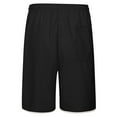 thumbnail image 4 of ibiyuan Mens Workout Shorts Mens Shorts Chino Cotton Shorts Y2k High Waisted Elastic Sweat Shorts Men Drawstring Wide Leg Biker Shorts Women Summer Beach Shorts, 4 of 4
