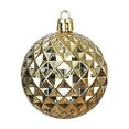 thumbnail image 4 of Hvmvliv 36-Piece Electroplated Christmas Decorative Balls Set Metallic Finish Ornaments for Tree and Home Decor Gold, 4 of 8