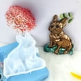 thumbnail image 3 of lanema Dog Silicone Molds 3D Animal Resin Mold Large Dog Statue Making Epoxy Casting, 3 of 11