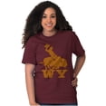thumbnail image 4 of Wyoming Western Rodeo Rider WY Men's Graphic T Shirt Tees Brisco Brands 2X, 4 of 6