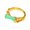 Green, variant on Men's and Women's Stainless Steel Drop Oil Dainty Resilience Growth Rising Higher and Higher Ring Blue Size 9