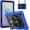Blue, variant on Case for Samsung Galaxy Tab S6 Lite 10.4’’ Model SM-P620/P625/P613/P619/P610/P615, Heavy Duty Shockproof Protective Case with Screen Protector, 360° Rotating Stand, Hand/Shoulder Strap