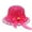 Hot Pink, variant on 2025 Kids Sun Hat with Wide Brim for Outdoor Play and Summer Beach Travel Lightweight Breathable Toddler Cap