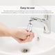 thumbnail image 4 of Billuyoard Filtro de salpicaduras giratorio Grifo de agua Ajustable Ampliamente utilizado Extensor de agua Fácil de usar Grifo de ahorro de agua Grifo de Accesorios de baño Billuyoard HA026460-00, 4 of 6