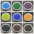 thumbnail image 2 of Cuentas de arroz de vidrio de color mágico transparente de 2-3-4 mm, venta al por mayor, accesorios de joyería para bricolaje, abalorios manuales, 2 of 5