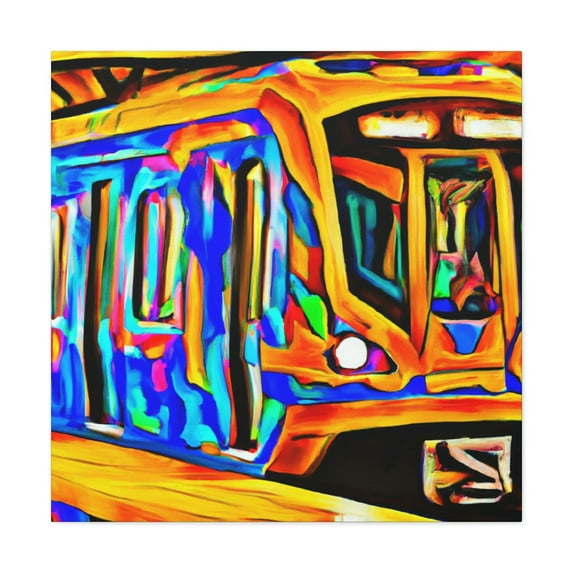 Subway Ride Enchantment - Canvas
