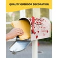 thumbnail image 5 of Valentine''s Day Love Heart Tree Mailbox Cover Magnetic Mailbox Wraps, Pink Mailbox Covers Standard Size 18x21 Inch Mail Wrap Post Letter Box Valentines Decoration for Outdoor Gardern Yard, 5 of 6
