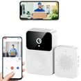 thumbnail image 1 of MesaSe Wireless Video Doorbell WiFi Smart Video Doorbell Camera With Two-way Audio Night Vision Smart Remote And App Control Auto Cloud Storage For Home, 1 of 10