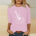 thumbnail image 2 of Fashion Saving LiMoi Womens Loose Fit Tops Women's Shirts Fall Plus Size Womens 3/4 Sleeve Shirts Women's Blouses my Reorder list, 2 of 5