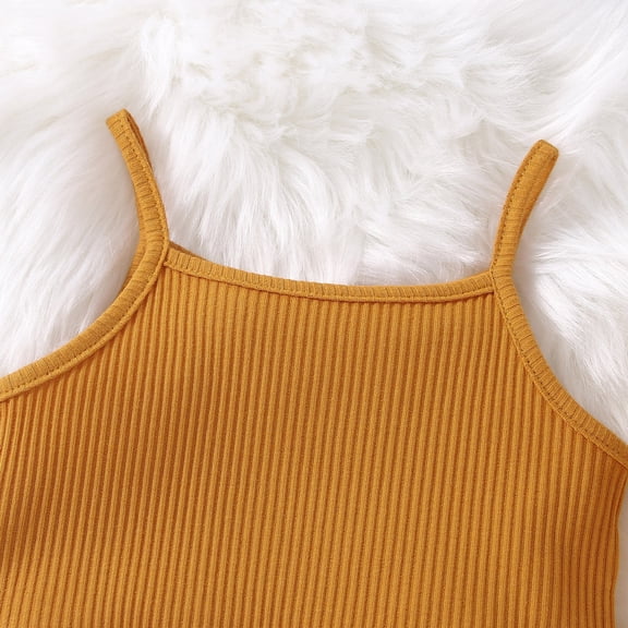 Vedolay Maxi Skirts Set Kids Girl Skirt and Crop Top Set Print Short Sleeve T Shirt and Skirts Summer Clothes Set,Brown 9-12 Months