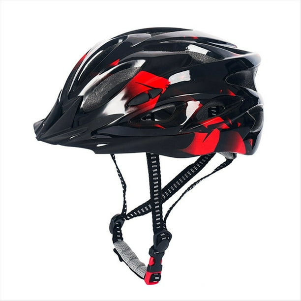 Casco de Bicicleta para Adultos, Microshell Ligero, Hombres y Mujeres, Ajuste de Ajuste Sugerido 57-63 cm para Ciclismo Rojo