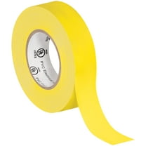 Partners Brand Electrical Tape,3/4"x20 yd.,Yellow,PK10 T96461810PKY