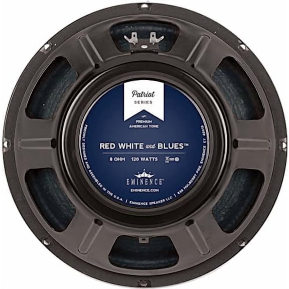 Patriot Red White & Blues 12" Guitar Speaker, 120 Watts at 8 Ohms$$Music