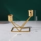 thumbnail image 4 of 2 Candelabros Geométricos Nórdicos para Sala de , Decoración de Escritorio, 4 of 9