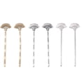 thumbnail image 3 of Minnieouse Palillos para el cabello Vintage Bronce Charm Clip Marker Colgante Moño Herramientas de estilismo Accesorio de joyería Cosplay Accesorio para el cabello blanco, 3 of 6