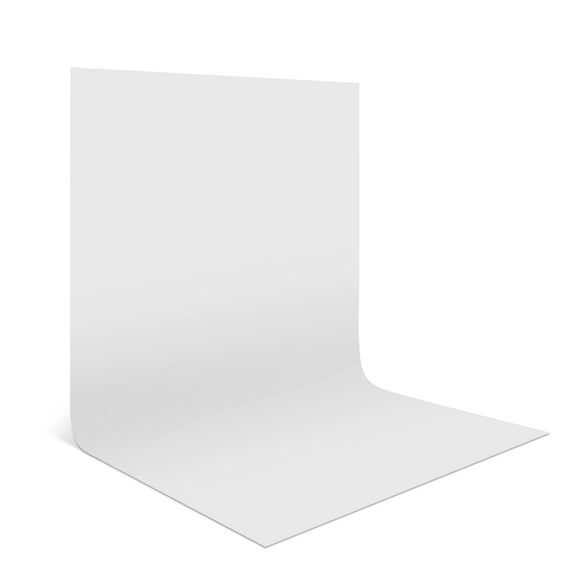 Dadypet Photography Background Cloth, White Color, Washable Durable Non-Woven Fabric Material, 2 * 1.5m/ 6.6 * 4.9ft