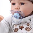 thumbnail image 2 of Muñeca Reborn realista y flexible con pelo enraizado a mano, juguete para dormir para niños pequeños Tmvgtek libre de BPA, 2 of 9