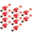 thumbnail image 1 of LEEYNEER 10 Pcs Football Machine Player Toys Foosball Soccer Game Kids Replacement Table Plastic Players Child, 1 of 6