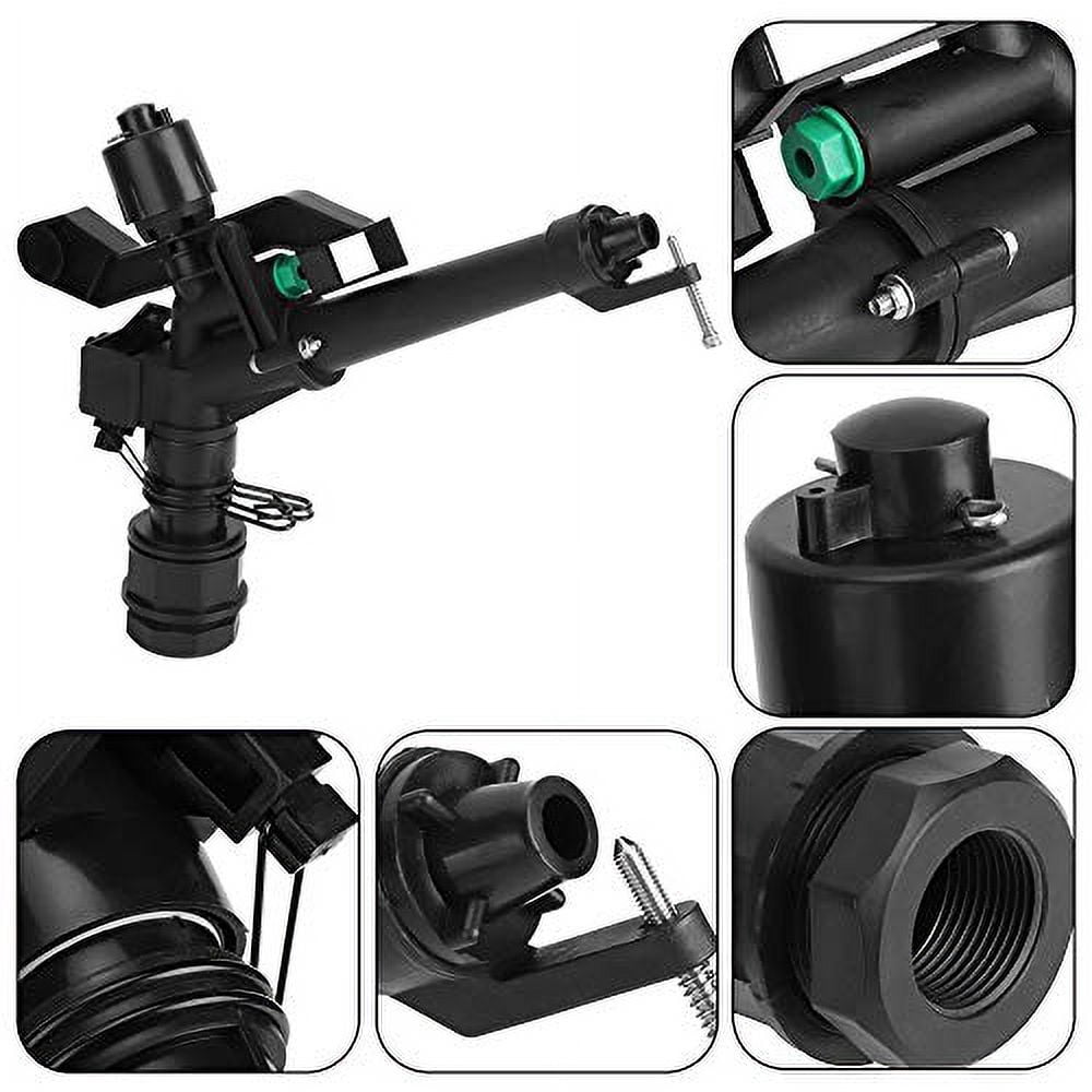 1.5in to 1in DN25 Female Thread Adjustable 360 Degree Rotating Rocking Arm Sprinkler Farm Irrigation Drip Irrigation Kits