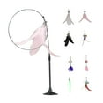 thumbnail image 2 of BELOVING Cat Teaser Toy Flexible Exerciser Handheld Teaser Toy for Prowl Jump Pink, 2 of 10