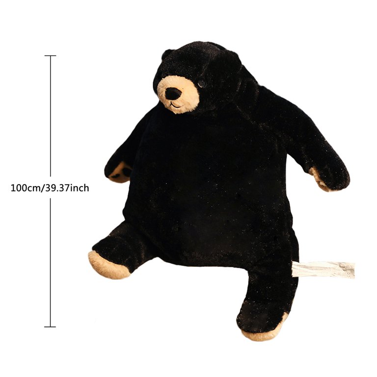JYYYBF Big Brown Bear Plush Toys Stuffed Animal Doll Djungelskog