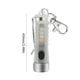 thumbnail image 2 of Mini llavero linternas luz roja SOS carga USB tipo C (blanco fluorescente), 2 of 2