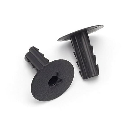 Category 5 Wire Feed Through Bushing (Grommet), Outdoor and Indoor Rated, Replaces Wallplates (Wall Plates) for Coaxial, Category (Cat5), Speaker, and similar wires and cables -- Black, Pack of 10 ()