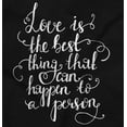thumbnail image 2 of Love Best Thing Romantic Couple Girls Kids T Shirt Tees Teen Brisco Brands L, 2 of 6