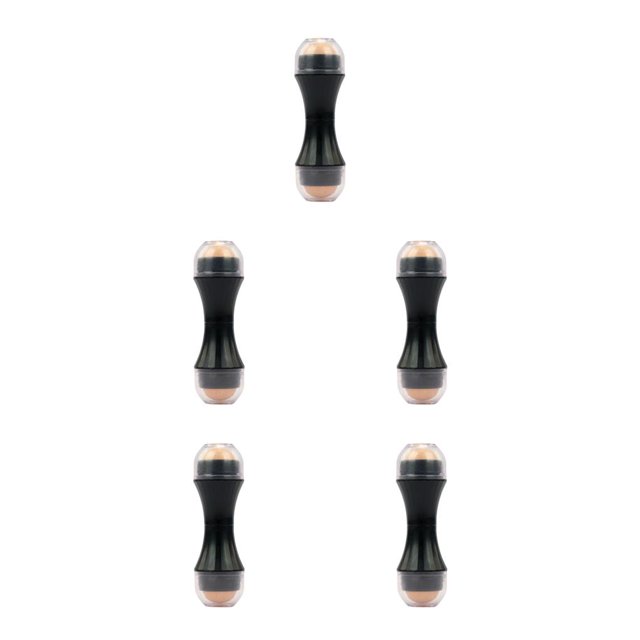 Vogacara Rodillo absorbente de aceite facial para el cuidado de la piel, rodillo de limpieza de cabezales, removedor de absorción reutilizable, negro Type2 NO2 Vogacara CBP285096