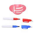 thumbnail image 4 of Golf Ball Triple Track 3 Line Marker Stencil for Alignment Portable Slotted Alignment Kit Ideal for Golf Enthusiasts, 4 of 7