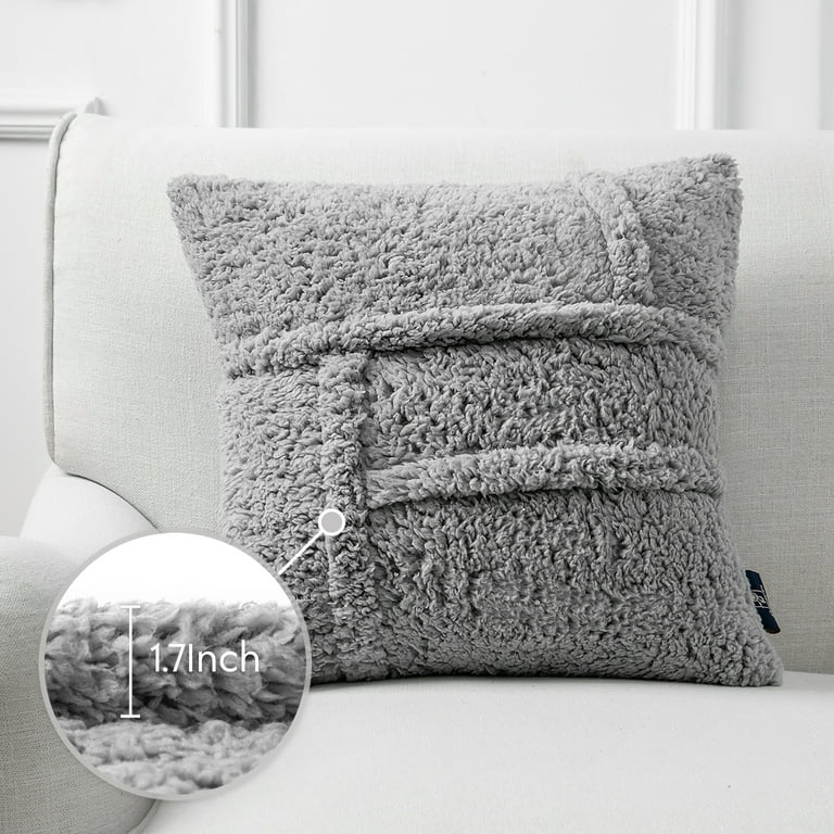 The Fluff Pillow Cover - White / 20 x 20