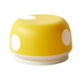 thumbnail image 2 of Elodie Mushroom Footstool Cartoon Multifunctional Stable Under Desk Footrest Step Stool yellow, 2 of 8