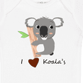 thumbnail image 4 of Inktastic I heart Koalas Boys or Girls Baby Bodysuit, 4 of 5