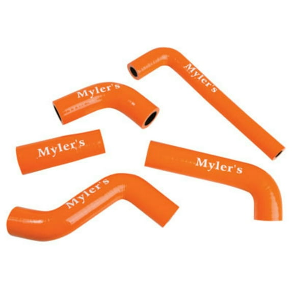 Mylers Silicone Radiator Hose Kit Orange for KTM 350 SX-F 2011-2015
