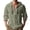 Green, variant on Casual Hooded Linen Shirt, Long Sleeve Loose Fit Pullover Top for Men, Lightweight Cotton Linen Half Zip Sweatshirt, Comfortable Outdoor Sports & Daily Wear Fall Outwear